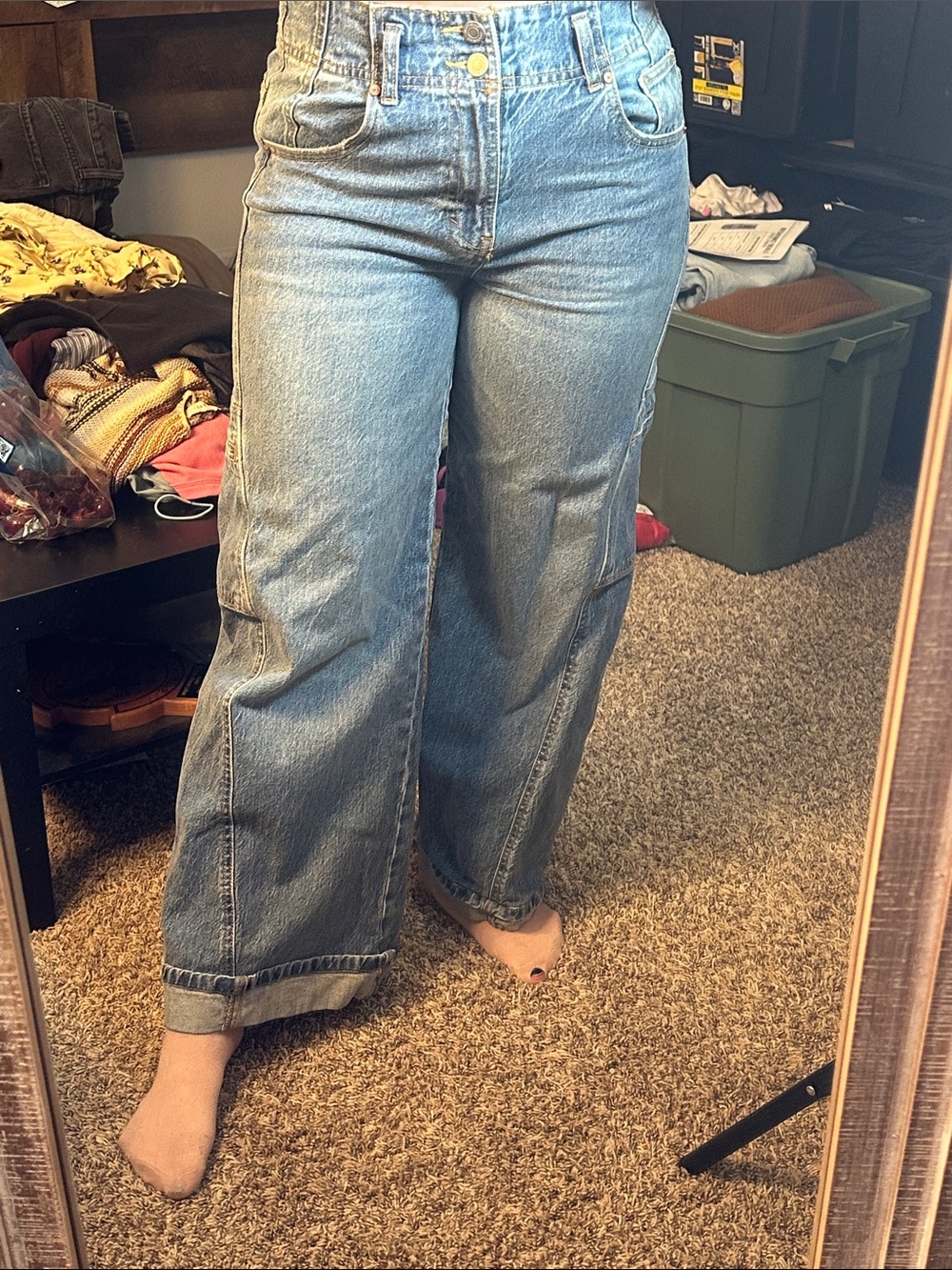 Habitual CARGO EXTRA WIDE LEG JEANS